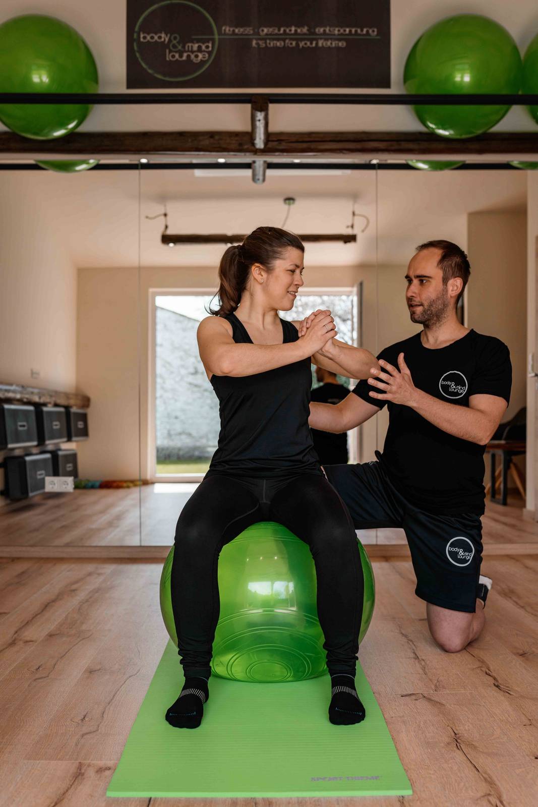 Persönliche Trainingsbetreuung und Beweglichkeitstraining